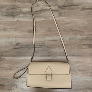 Zara Collection Tan Crossbody Bag